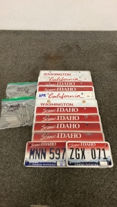 Old License Plates And Bosch R2/R3 Square Bits