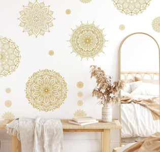 Large Mandala Peel & Stick Wallpaper In Assorted Sizes