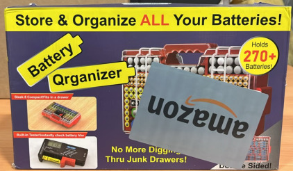 270+ Battery Organizer With Built-In Tester