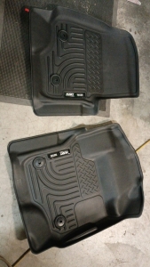Husky Liners Floor Liner Black Unknown Vehicle Front
