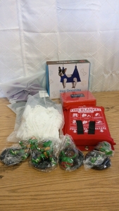 Whole Box Amazon Overstock!-Dog Grooming Hammock Clothing Tools and More