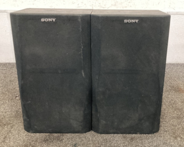 Pair Of Sony Speakers