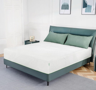 Novilla Full Mattress, 10 Inch, Cooling Memory Foam, Medium Firm, White