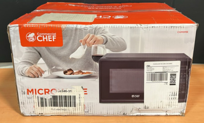 Commercial Chef Microwave With Touch Controls