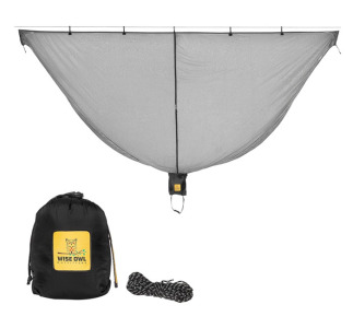Wise Owl Outfitters Black Bug Net