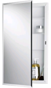 Jensen Frameless Medicine Cabinet 16x26x4.5