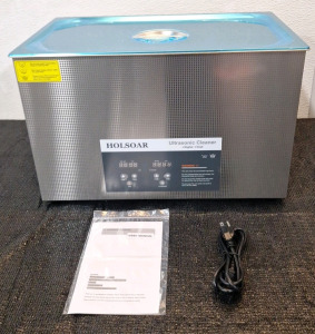 (1) Holsoar 30L Digital Ultrasonic Cleaner, Model PS100D