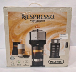 (1) Nespresso DeLonghi Vertuo Next, Espresso Machine
