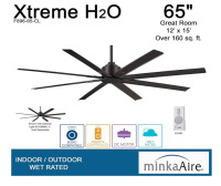 Minka Aire Xtreme H20 65&rdquo; Coal Ceiling Fan With DC Motor - 6