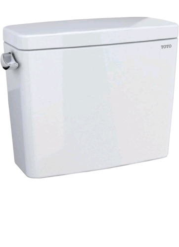 TOTO Drake 1.28 GPF Toilet Tank with WASHLET+ Auto Flush Compatibility, Cotton White - ST776EA#01