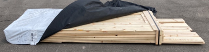 1x8 Pond Pine #3 WP4 Face 1/8&rdquo; FILI Back RL (63)Pcs