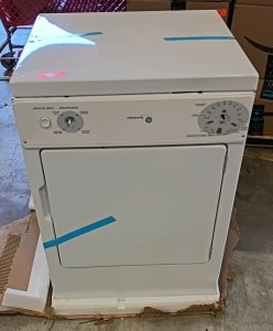 General Electric Spacemaker Stackable Dryer DSK333ECWW