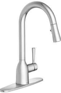 Moen Adler Chrome 87233 High Arch Modern Kitchen Faucet