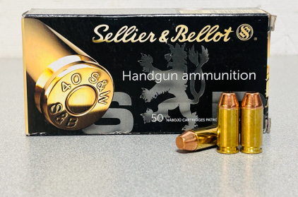 Box Of Sellier and Bellot 40 S&W 180 Gr.