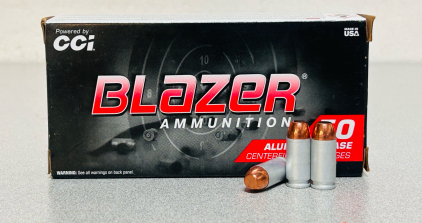 Box Of Blazer 40 S&W 165 Gr. FMJ