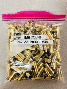 (200) Count .357 Magnum Brass