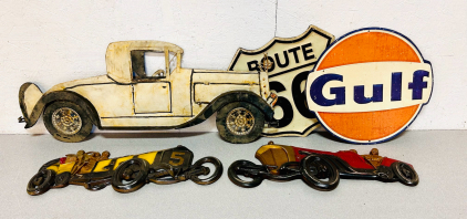 (5) Metal Wall Decorations