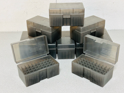 (10) Frankford Arsenal Storage Ammo Boxes For .243-.308