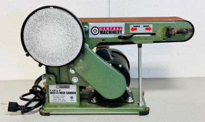 Central Machinery 4"x 36" Belt and 6" Disc Sander