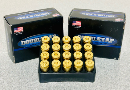 (40) Rounds Of Doubletap 45 ACP+P 160 Gr. DT Lead Free Sc-HP