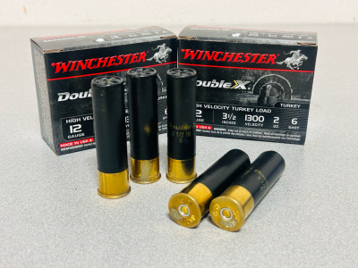 (2) Boxes Of Winchester Double-X 12 Gauge 3-1/2" ShotShells
