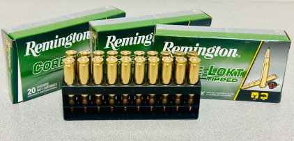(60) Rounds Of Remington Core-Lokt Tipped 243 Win 95 Gr.
