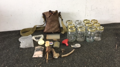(12) Glass Jars and More