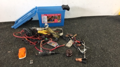 Box Of Wires And Electronics