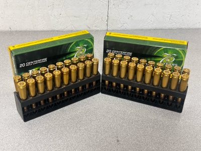 (2) Boxes Of Remington Core-Lokt Ammo: 243 Win 100 Gr. And 308 Win 180 Gr.