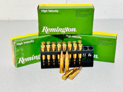 (3) Boxes Of Remington 243 Win 80 Gr. Pointed Soft Point