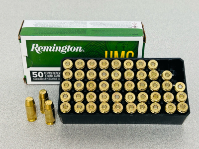 Box Of Remington 40 S&W 165 Gr. FMJ Muzzle Velocity
