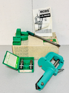 RCBS J.R. Press Reloader Special 30/06 With Dies and Shell Holder NO. 3