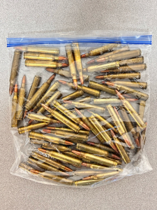 Bag Of Mixed Ammo: 300 Win Mag, 7mm REM, And 243 Win