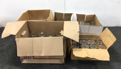 (5) Boxes of Canning Jars