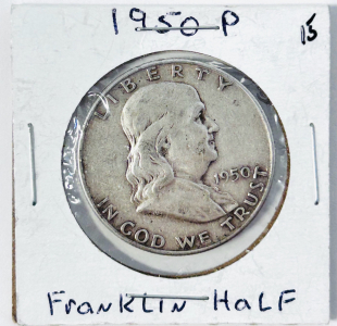 1950-P Franklin Half Dollar