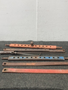 (6) Steel Farm Tractor Extender Bars