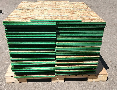 Pallet of OSB.. 3/4"&times;2'&times;3'