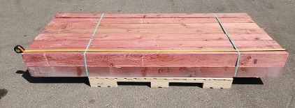 14 6"&times;6"&times;8'.9" Treated Posts