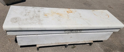 White Delta Pickup Tool Box