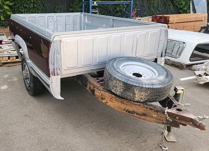 Pull Behind Pickup Bed 8' Trailer