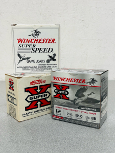 (3) Partial Boxes Of Mixed 12 Ga. And 16 Ga. Shotgun Ammo