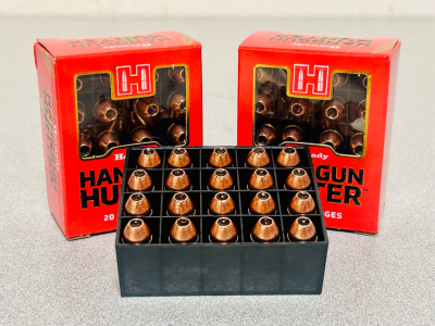(40) Rounds Of Hornady Handgun Hunter 40 S&W 135 Gr. MonoFlex