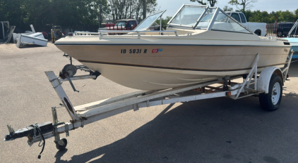 1997 BLUEWATER BOAT AND TRAILER