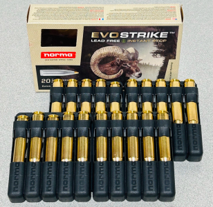 Box Of Norma Evo Strike 30-06 Spring 9,0g/ 130 Gr.