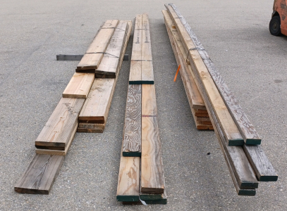 Various Size Planks of Wood