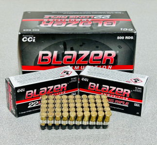 (500) Rounds Of Blazer 22 Long Rifle 40 Gr.