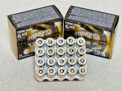 (40) Rounds Of Federal Premium Punch 45 Auto 230 Gr. Jacketed Hollow Point