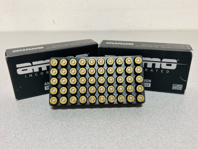(100) Rounds Of Ammo Incorporated 380 Auto 200 Gr. TMC