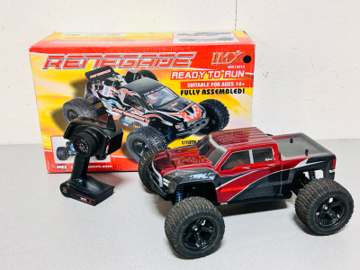 1/10th Scale HiSpeed High Performance Racing Car Ready To Run. Upgraded Brushless Motors With Upgraded Speed Control System. Has Remote.