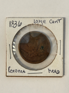 1836 Large Cent Coin
